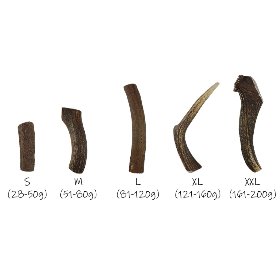 BIMORDISCOS Asta de ciervo partida para perros, , large Imagen numero 3